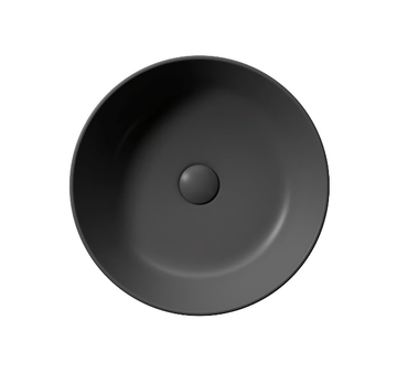 COLOR ELEMENTS Ø40 - Countertop round ceramic washbasin by GSI ceramica - view 3